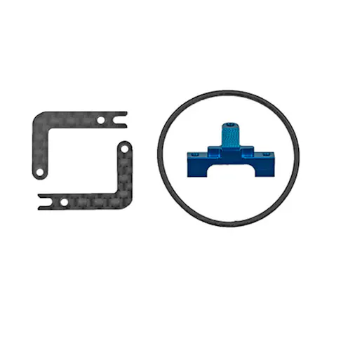 #AS21632 - TEAM ASSOCIATED RC28R CENTRE BULKHEAD & BATTERY HOLDER SET