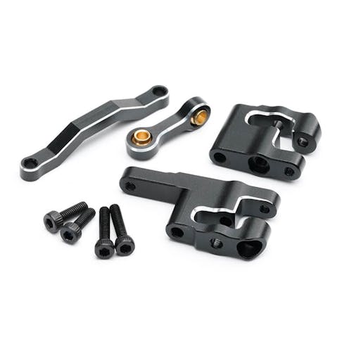 #FTAR058BK - FASTRAX ARRMA GROM/GRANITE ALUM STEERING SET