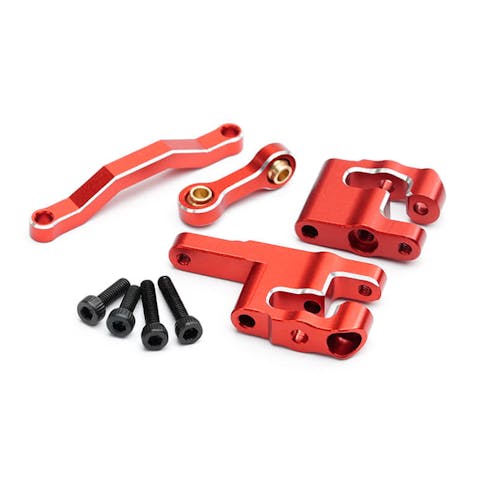 #FTAR058R - FASTRAX ARRMA GROM/GRANITE ALUM STEERING SET