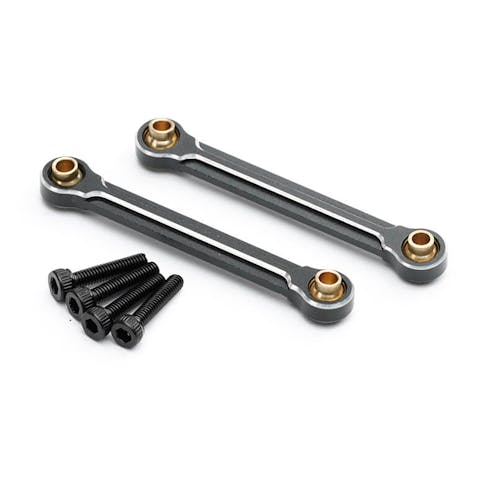 #FTAR059BK - FASTRAX ARRMA GROM/GRANITE ALUM STEERING ROD ARMS (PR)