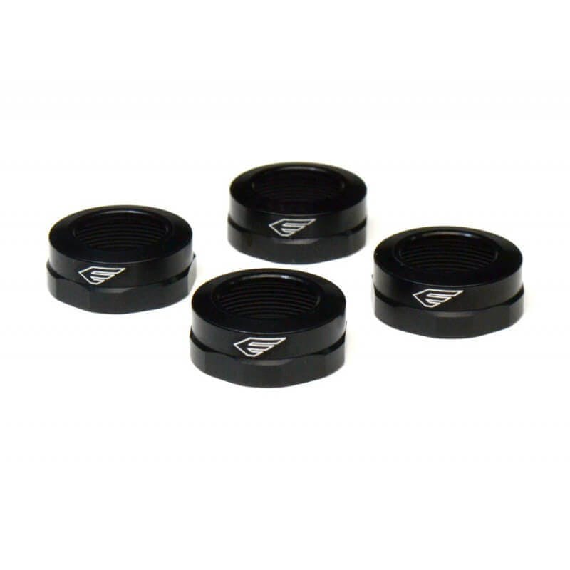 EX1287B Exotek Racing Black alloy Big Bore top shock cap sleeve 4