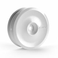 #AV1112-WHT - AVID TRUSS 2WD SLIM FRONT BUGGY WHEEL - 4PCS - WHITE