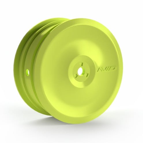 #AV1113-YEL - AVID TRUSS 4WD FRONT BUGGY WHEEL - 4PCS - YELLOW