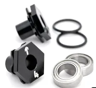 #1U-15534 - 1UP RACING DIRECTHEX HUB AXLES - AE TC8