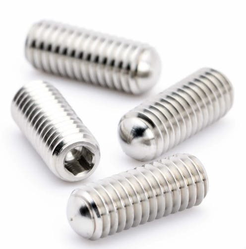 #1U-70044 - 1UP RACING PRO DUTY TITANIUM ROUNDED DROOP SCREWS - M3x8MM - 4PCS