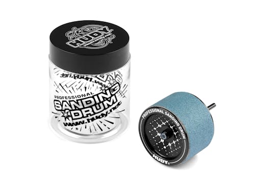 #DY102580 - HUDY PROFESSIONAL ALU SANDING DRUM WITH P120 GRAIN - MEDIUM