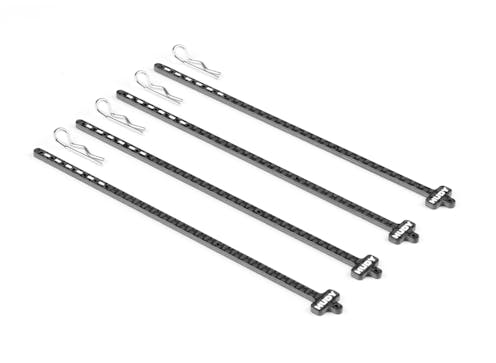 #DY105120 - HUDY CARBON TIRE STICK 1/10 ON-ROAD & OFF-ROAD WHEELS WITH 4MM MOUNTING HOLE (4)