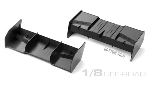 #DY293580-K - HUDY 1/8 OFF-ROAD STRIKE WING - BLACK