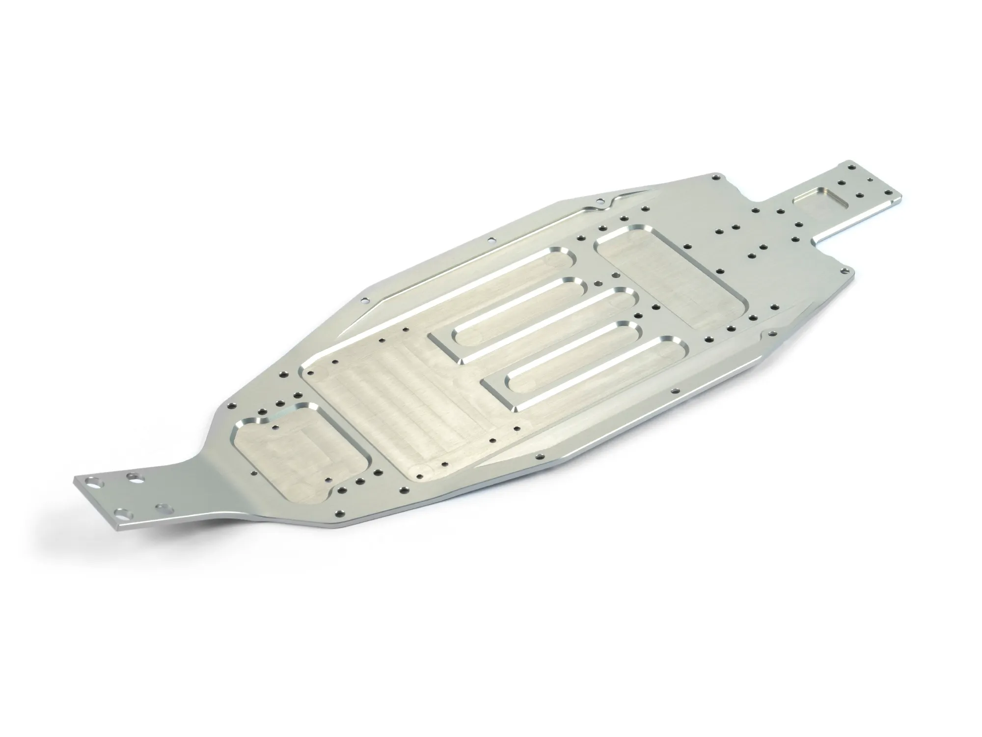 Team Xray #XR321125 - XB2 ALU CHASSIS - 2.5MM - SHORT - REAR WIDE ...