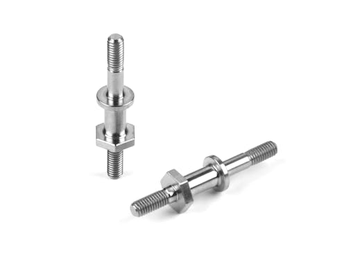 #XR368046-T - XRAY TITANIUM SHOCK STANDOFFS - LONG (2)