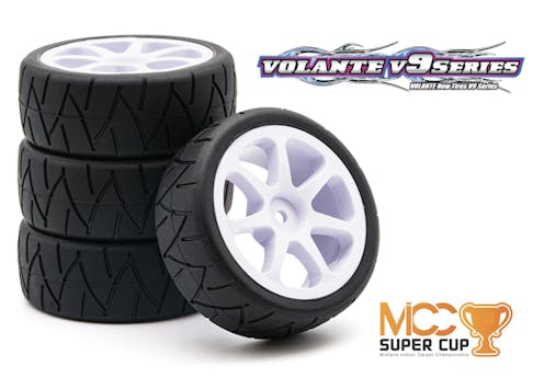 #V9XE-FWD32RSP-MICC -  VOLANTE 1/10 FWD CONTROL TYRE - MICC