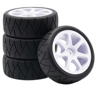 #V9XE-FWDPG32RSP-  VOLANTE 1/10 FWD CONTROL TYRE