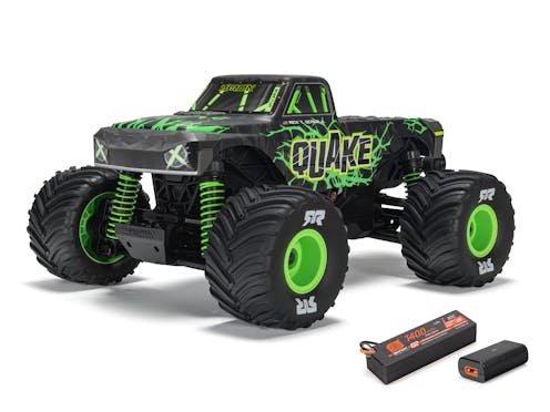 #ARA2137T2 - ARRMA 1/16 QUAKE GROM 4X4 RTR MONSTER TRUCK - GREEN