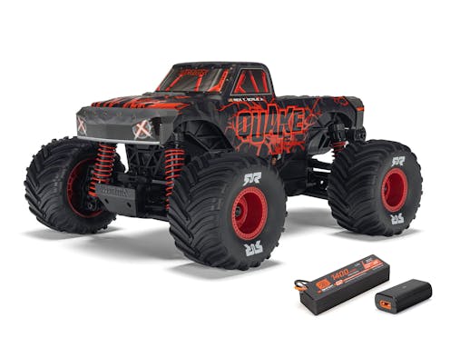 #ARA2137T1 - ARRMA 1/16 QUAKE GROM 4X4 RTR MONSTER TRUCK - RED