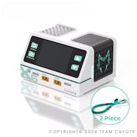 #CYEG1024 - CAYOTE 2-FORCE X5 CHARGER WITH 2 XT90 LEADS - UK