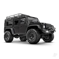 #TRX97054-1-BLK - TRAXXAS TRX-4M LAND ROVER DEFENDER - 1:18 - 4WD ELECTRIC TRAIL CRAWLER - RTR - BLACK