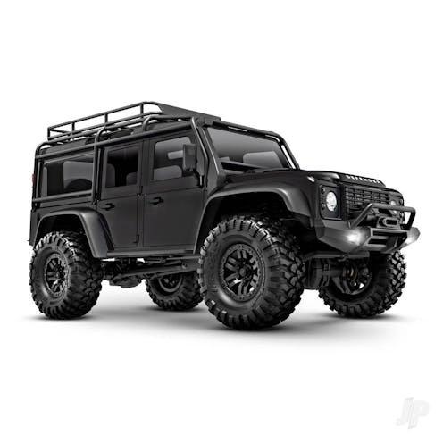 #TRX97054-1-BLK - TRAXXAS TRX-4M LAND ROVER DEFENDER - 1:18 - 4WD ELECTRIC TRAIL CRAWLER - RTR - BLACK