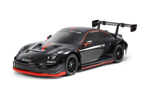#TA47512 - TAMIYA PORSCHE 911 GT3 R (992) WITH BLACK BLACK PAINTED BODY (TT-02)