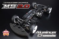 #MSR-020A - Yokomo MS2.0 Competition Touring Car Kit - 1.5mm Alloy Chassis