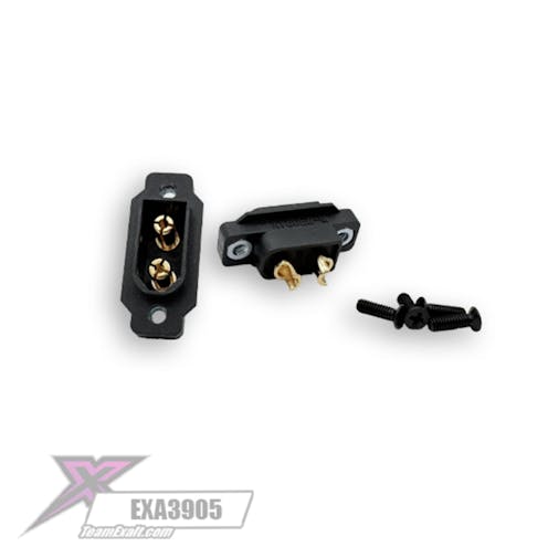 #EXA3905 - Exalt - Female XT60 panel mount connector (2 pcs)