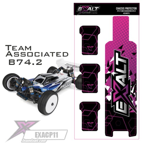#EXACP11 - Exalt Chassis Protector (Associated B74.2)