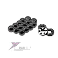 #EXA3011 - Exalt - Precision tungsten carbide 3/32 diff balls and ceramic caged thrust race kit