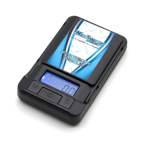 #MR-PS500K - MuchMore Precision Scale Black (weight checker 500gx0.01g)