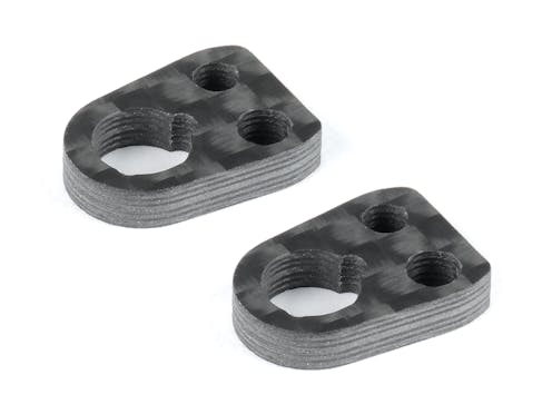 #XR302103 - X4 CARBON PLATE SUSPENSION ARM UPSTOP (2)