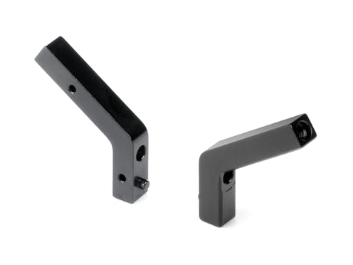 #XR302978 - X4 ALU SHOCK HOLDER REAR FIXED FOR UNI BULKHEADS (2)