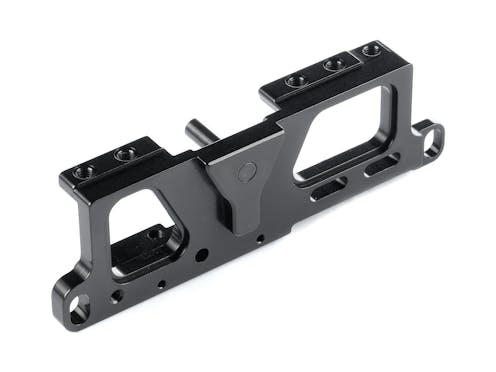 #XR303755-C - X4 ALU MOTOR MOUNT WITH 3MM CENTERING PINS - DEEPER COUNTERSUNK