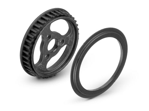 #XR305168 - COMPOSITE PULLEY 38T FOR ALU SOLID AXLE