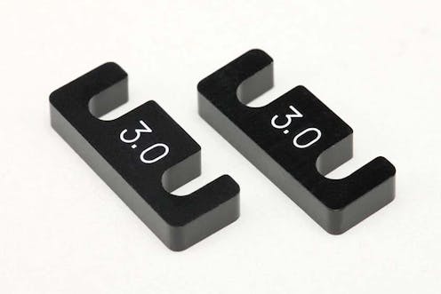 #MD-302S30-3 - Yokomo Alum.Rear Bulkhead Spacer 3.0mm for MD3.0