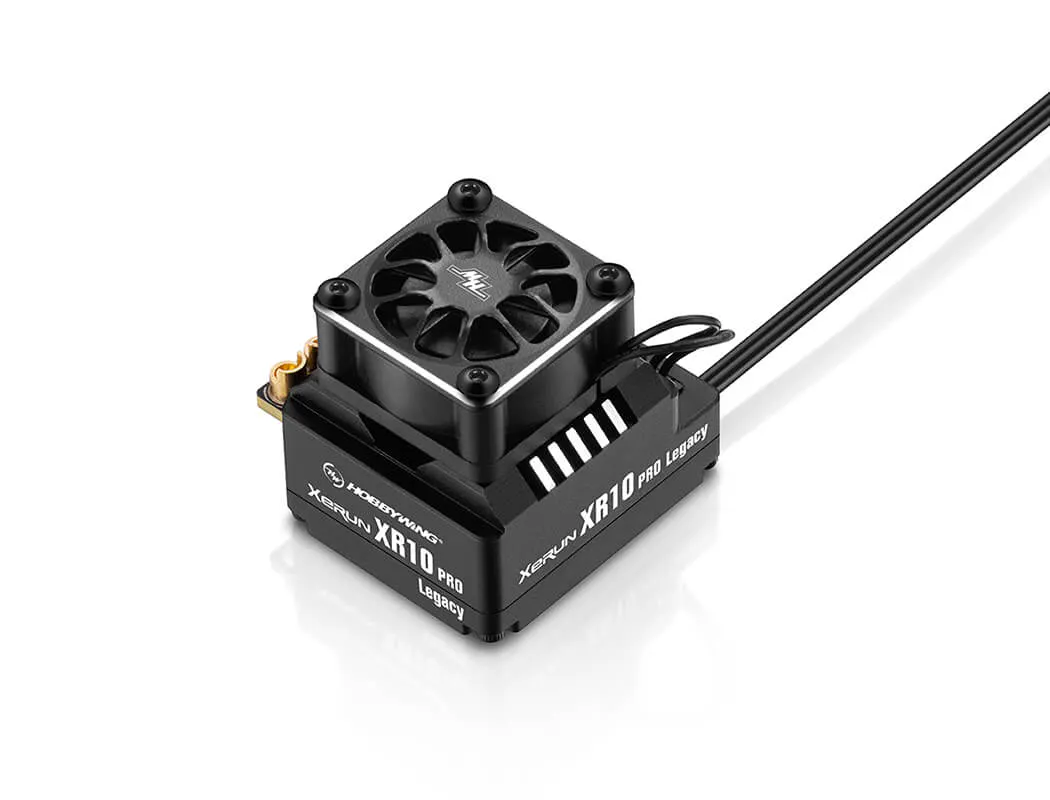 HW30112800 - HOBBYWING XERUN XR10 PRO LEGACY SPEED CONTROL - BLACK