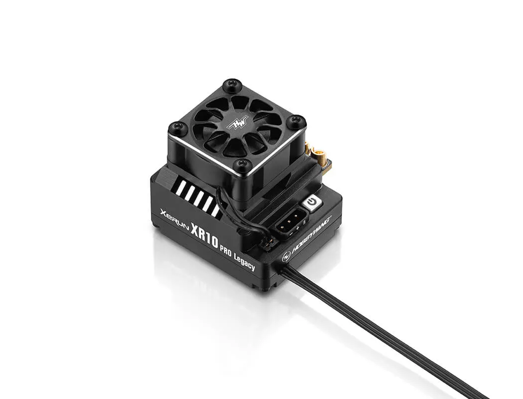 HW30112800 - HOBBYWING XERUN XR10 PRO LEGACY SPEED CONTROL - BLACK
