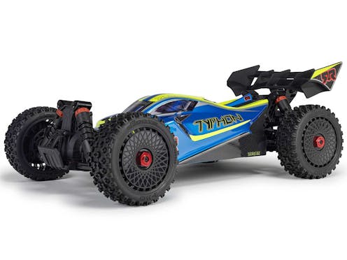 #ARA4306V4T4 - ARRMA 1/8 TYPHON 223S BLX 4X4 RTR BUGGY WITH DSC - BLUE