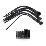 #RP-0885 - RUDDOG RR28-FH4 2.4GHz 4-Channel Receiver (Compatible with Sanwa FH4)