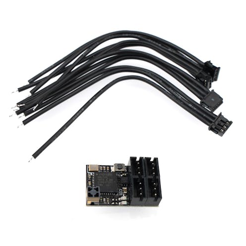 #RP-0885 - RUDDOG RR28-FH4 2.4GHz 4-Channel Receiver (Compatible with Sanwa FH4)