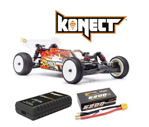 #HT-1.XMID.RTR-PACK - HOBBYTECH XMID 2WD 1/10TH BRUSHLESS BUGGY RTR INC BATTERY AND CHARGER