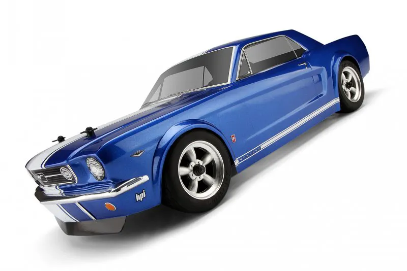 HPI Racing #HPI104926 - HPI Ford 1966 Mustang Gt Coupe Body (200Mm)