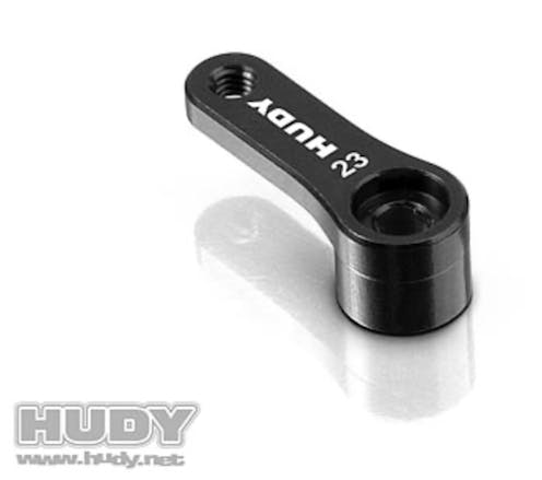 #DY293491 - HUDY ALU SERVO HORN - KO PROPO, SANWA - OFFSET 1-HOLE M3 - 23T