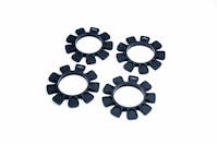 #KOS14605BK - KOSWORK UFO HIGH STRENGTH SILICONE 1:8 BUGGYTIRE GLUE BANDS (4) BLACK