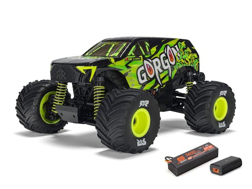 #ARA2130T1 - ARRMA 1/16 GORGON GROM 4X4 RTR Monster Truck - Yellow