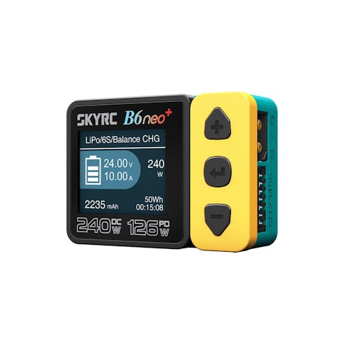 #SK-100211-03 - SKY RC B6NEO+ DC SMART CHARGER - YELLOW