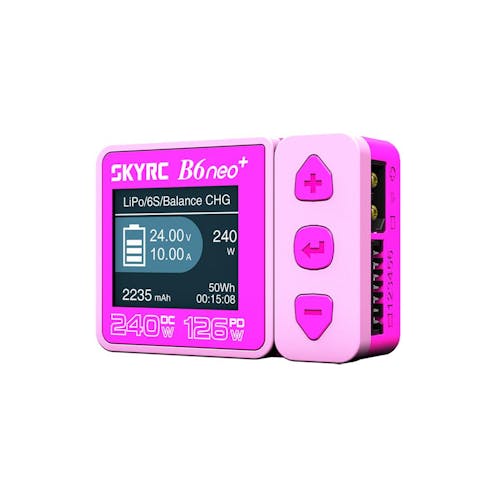 #SK-100211-04 - SKY RC B6NEO+ DC SMART CHARGER - PINK