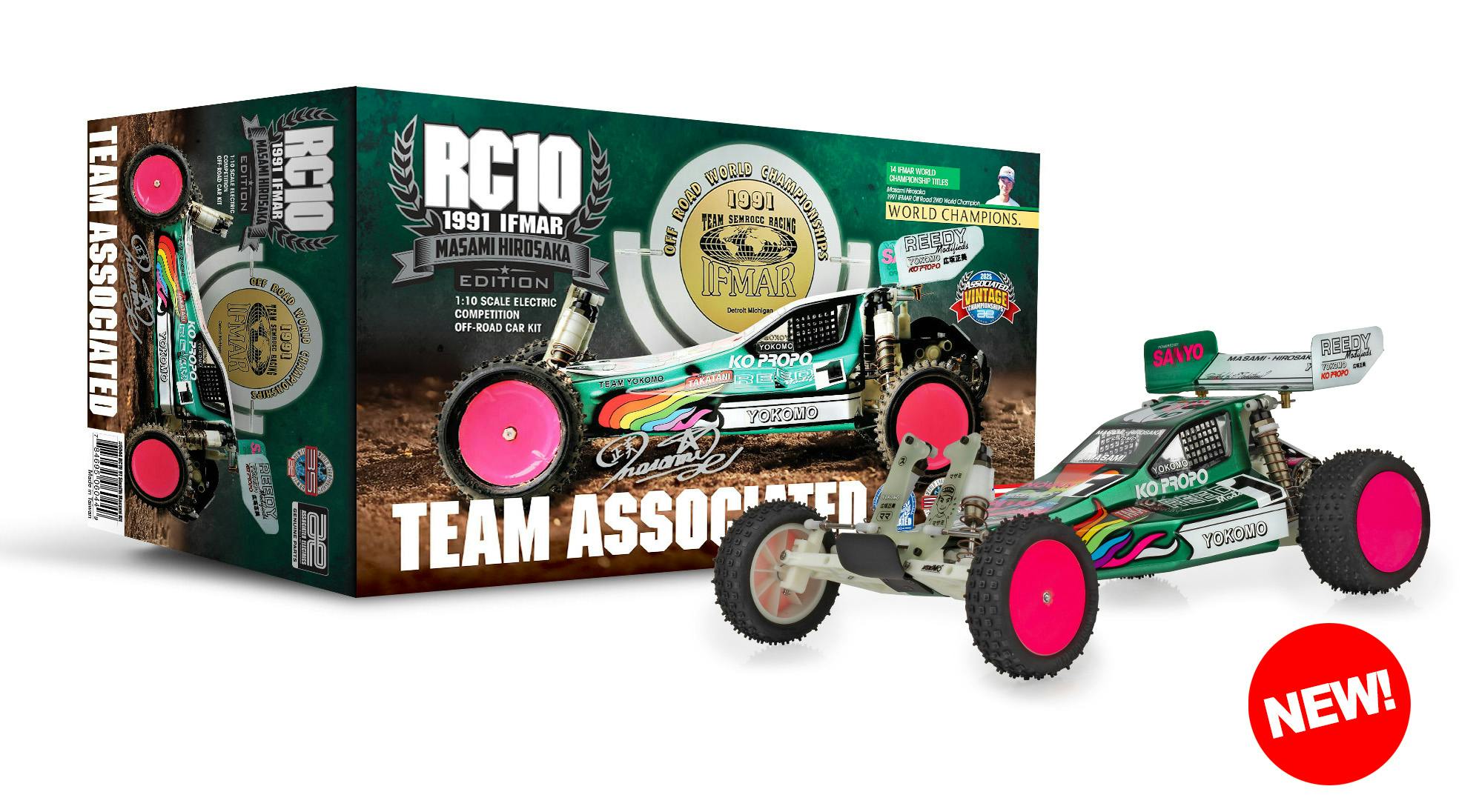 AS6044 - TEAM ASSOCIATED 1991 RC10 STEALTH CAR MASAMI EDITION
