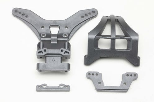 #RO-018RDG - Yokomo Graphite Rear Shock Tower/Rear Upper Mount - RO2.0