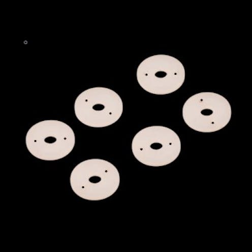 #LC7140 - LC Racing POM machined 13mm shock pistons - 2 x 1.7mm - pr (LC10B5 V2)