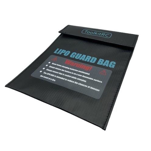 #TK40600 - ToolKitRC Black LIPO safety charging bag - small (230mm x 180mm)
