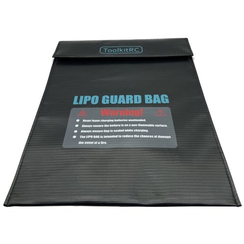 #TK40700 -  BLACK LIPO SAFETY CHARGING BAG – LARGE (300MM X 230MM)