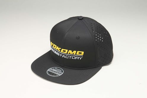 #ZC-A23BG - YOKOMO Factory Team Cap - Black/Gray